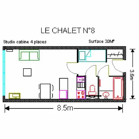 Le - Piscine 8 - Pour 4 Personnes Mae-8894 * Gourette